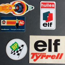 Autocollants accessoires automobiles Eif BP ACDelco