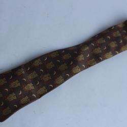 Cravate soie HERMES 7575 MA