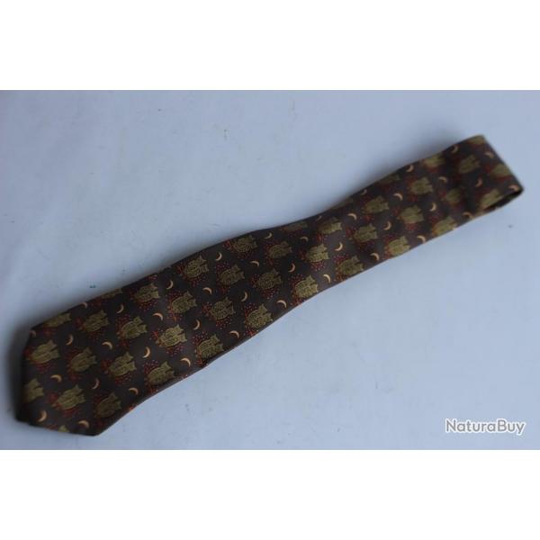 Cravate soie HERMES 7575 MA