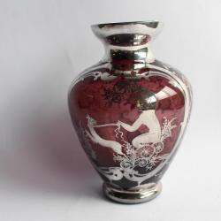 Vase a décor en application d'argent enfant