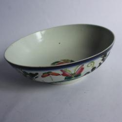 Coupe porcelaine émaillée Daoguang Chine XIXe siècle