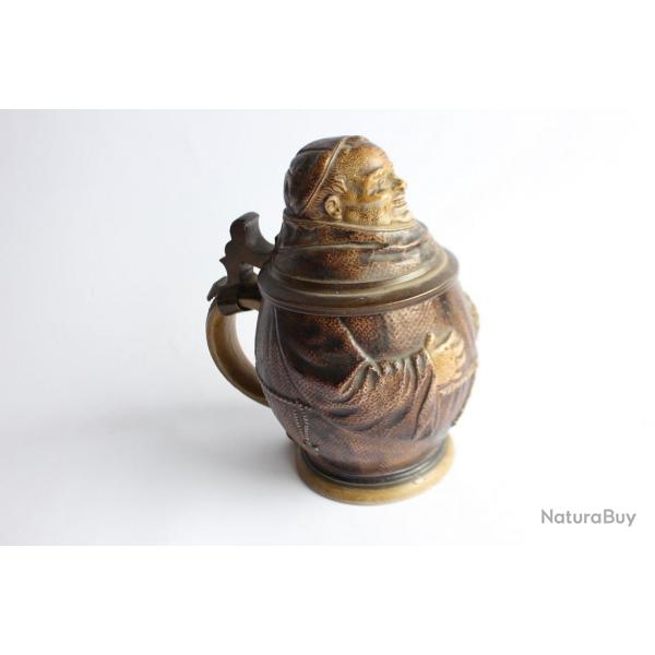 Chope a bire moine Merkelbach & Wick Bierkrug Mnch