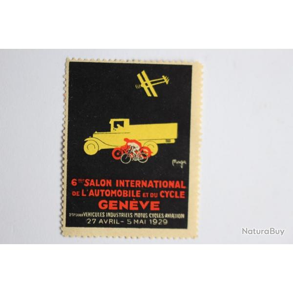 Vignette 6me Salon international de l'automobile Genve 1929