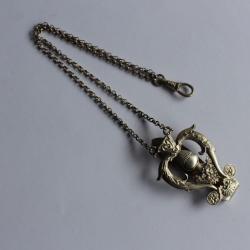 Crochet de Châtelaine ou Clavier argent bijoux Art populaire