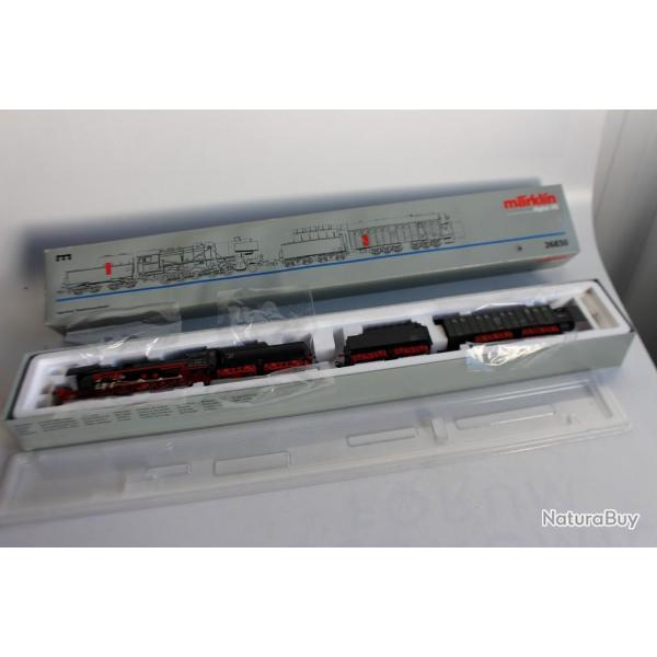MARKLIN coffret Fraise a neige a vapeur 26830 locomotive jouet