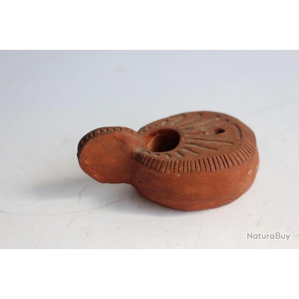 Lampe  huile terre cuite romaine Antiquit