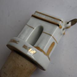 Bouchon verseur porcelaine Cognac Bisquit