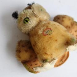 Hibou en mohair STEIFF