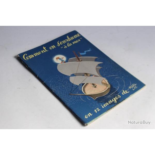 Pochette + 11 calendriers MOALIC Comment on s'enrhume  la mer