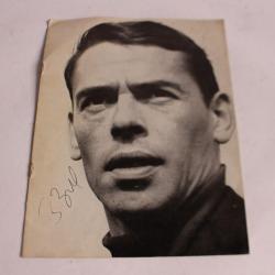 BREL autographe signature Roger Comte
