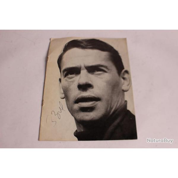 BREL autographe signature Roger Comte