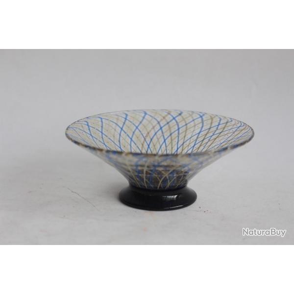 Petite coupe en verre filigrane Art de la table