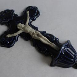 Bénitier porcelaine religion