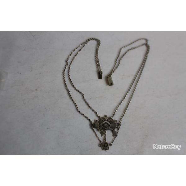 Bijoux tour de cou filigrane argent