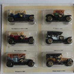Readers Digest Voiture miniature lot de 6 voitures vintage Jouet