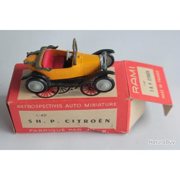 Rami J.M.K Voiture miniature 5 H.P. Citron 1924 n4 Jouet