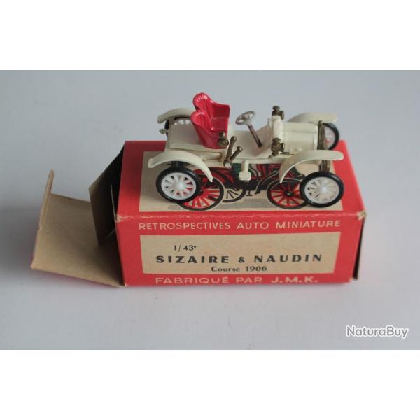 Rami J.M.K Voiture miniature Sizaire & naudin Course 1906 n8 Jouet