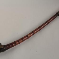 Ancienne pipe bambou Chine