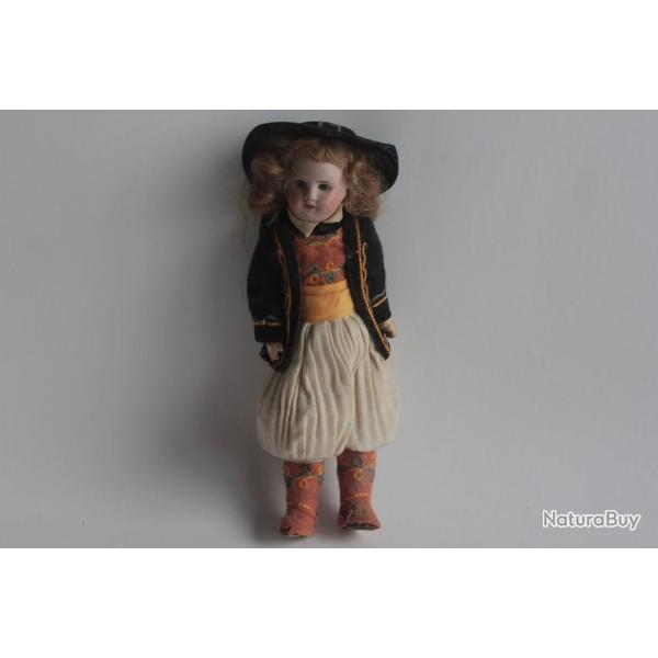 Ancienne poupe SFBJ Paris Bretonne Costume