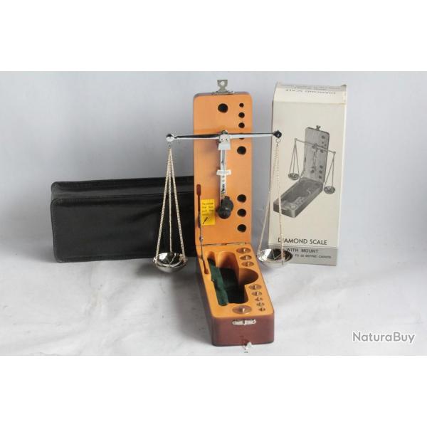 Balance  carats de poche diamants pierres prcieuses