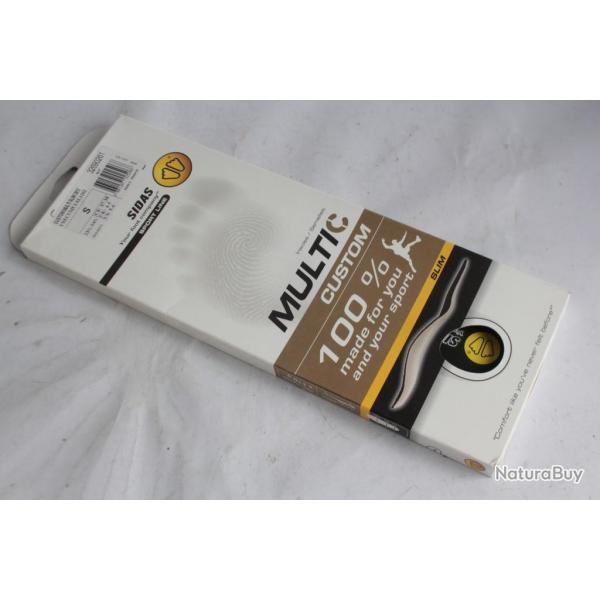 Semelles thermoformables Multi Custom SIDAS taille S