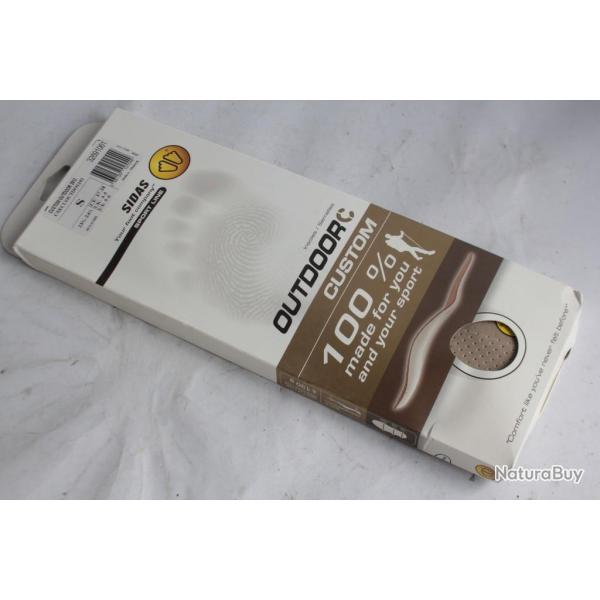 Semelles thermoformables Outdoor Custom SIDAS taille S
