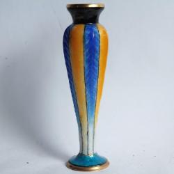 Vase en émaux de Limoges