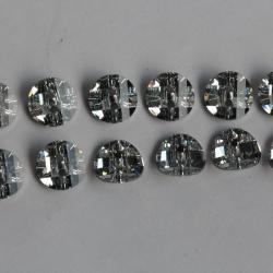 SWAROVSKI 12 x Boutons cristal 12 mm 3016