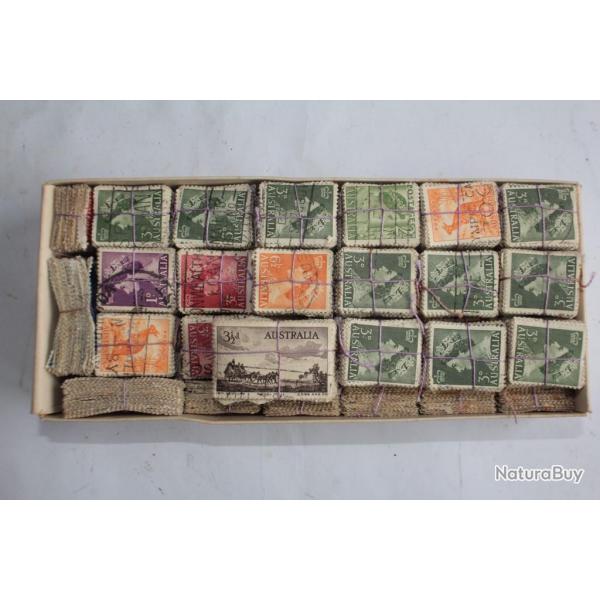 Lot Timbres Australie 1920-1950 oblitr pour recherche varit