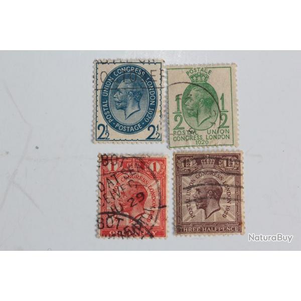 Timbres Grande Bretagne 9e congrs de l'UPU 1929 oblitr