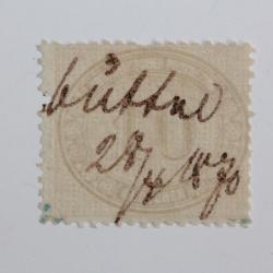 Timbres Allemagne Confédération du nord cadres variés 10g gris 1869