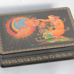Boîte laquée Russe Oiseau de feu ???-?????
