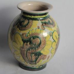 Vase céramique émaillée Marcel NOVERRAZ Carouge Suisse