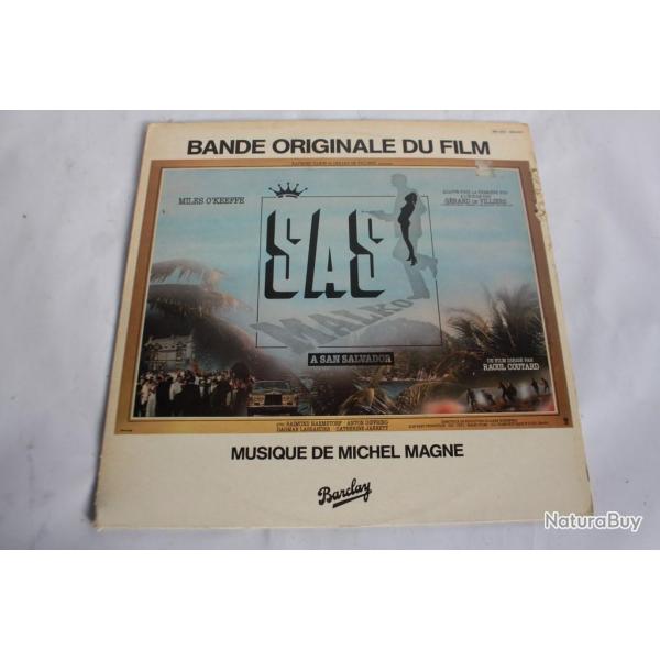 Vinyle 33T BO film SAS Michel Magne Barclay 200.437