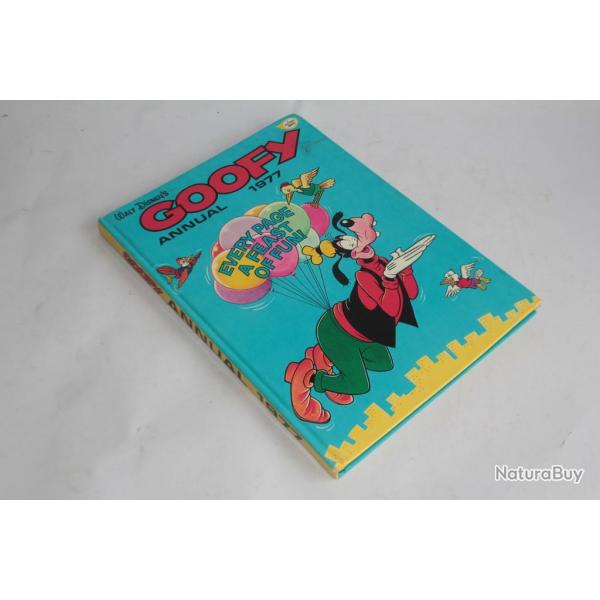 BD Album annuel Goofy 1977 Walt Disney's version anglaise