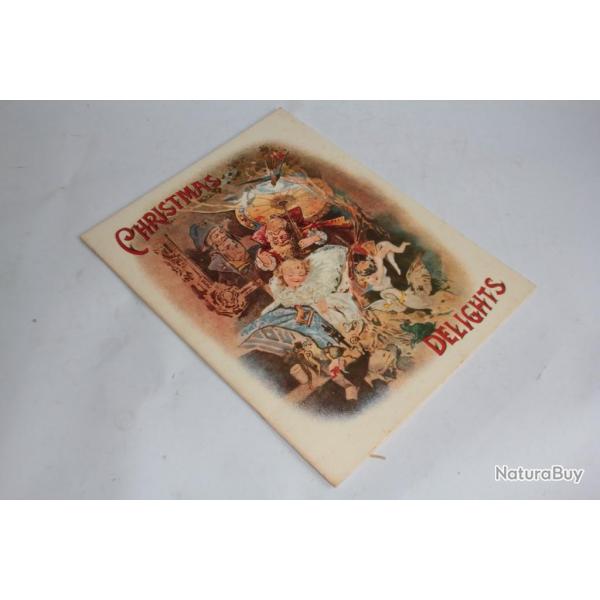 Livre illustr Christmas delights McLoughlin Bros Legend 1978