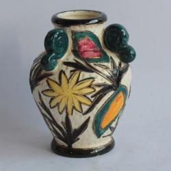 Vase Vallauris Fase Fleurs vintage