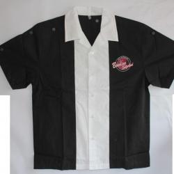 Chemise de Bowling vintage Bowling Switzerland S
