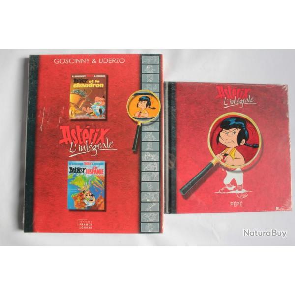 BD Astrix Intgrale T8 Chaudron + Hispanie+ portait R.Goscinny 2010