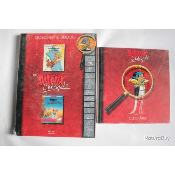 BD Astrix Intgrale T2 tour de Gaule+Cloptre+ portait R.Goscinny 2010