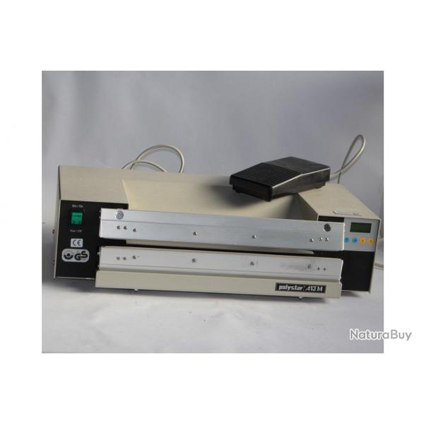 POLYSTAR 413 M Soudeuse  impulsion magntique  pdale 420 mm