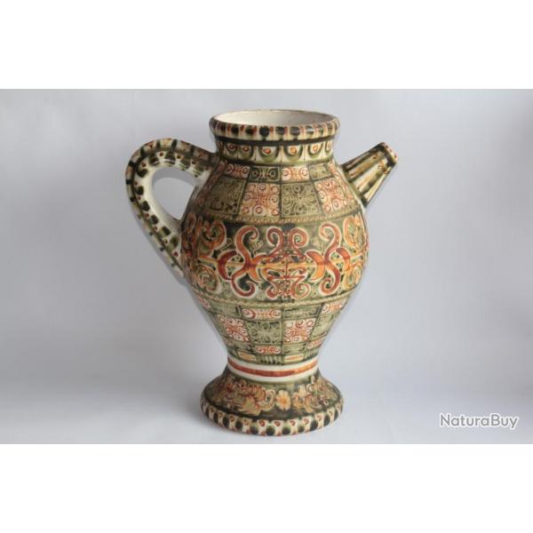 Ancienne gargoulette cramique signe Chevrette