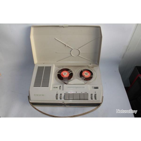 Magntophone portable  bande vintage Loewe opta 414 annes 60