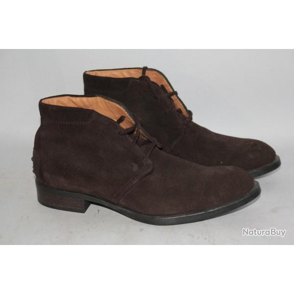 TOD'S Bottines daim marron T36 1/2