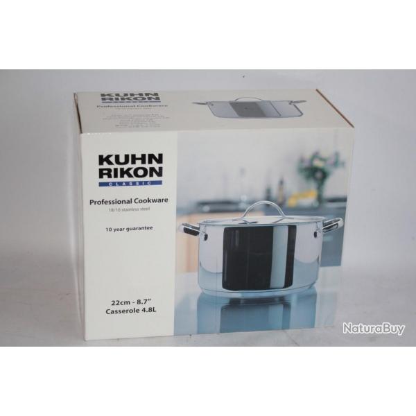 KUHN RIKON Classic Faitout professionnel inox 22 cm