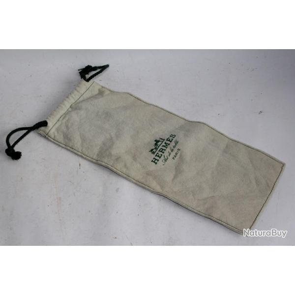 HERMES Art de la Table Sac  poussire Housse Dustbag 34 x 12,5 cm