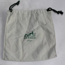 HERMES Limoges Sac à poussière Housse Dustbag 18 x 17 cm