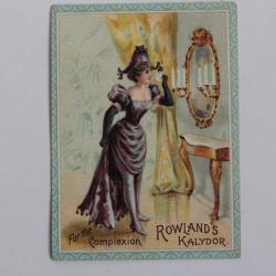 Chromo publicitaire For the Complexion Rowland's Kalydor