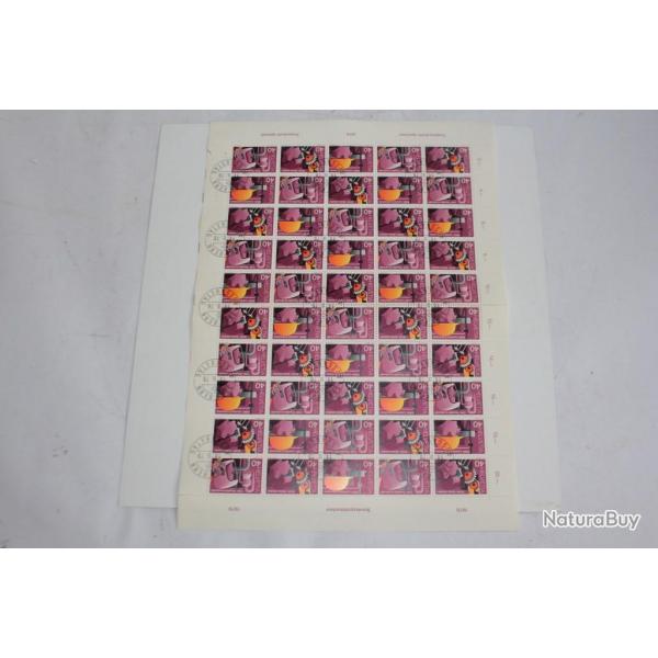 Timbres planche Suisse 1978 FDC