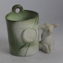 Cochon porcelaine Porte cure dents